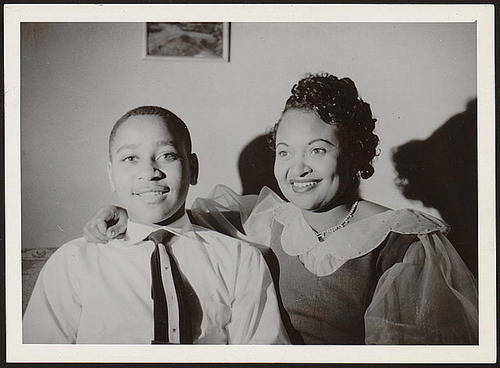 Elsie Alberta WILLIAMS was born March 7, 1914. She had her first daughter by. Luther King Jr. and on his left is his mother Alberta Williams King.